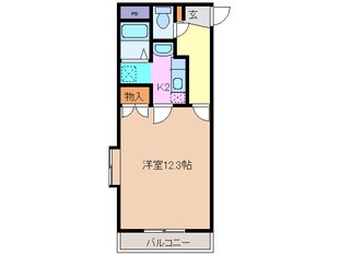 内部駅 徒歩25分 2階の物件間取画像